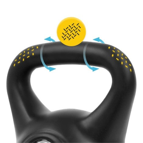 4FIZJO Kettlebell Bitumiczny 10kg - 12kg