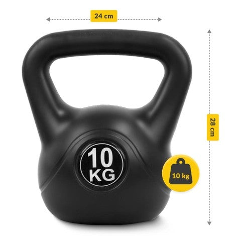 4FIZJO Kettlebell Bitumiczny 10kg - 12kg