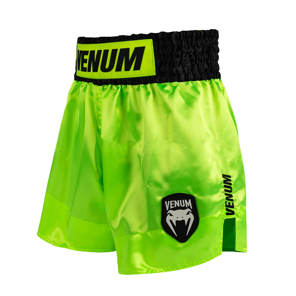 Venum Spodenki Muay Thai Classic Evo Neon Żółte/Czarne