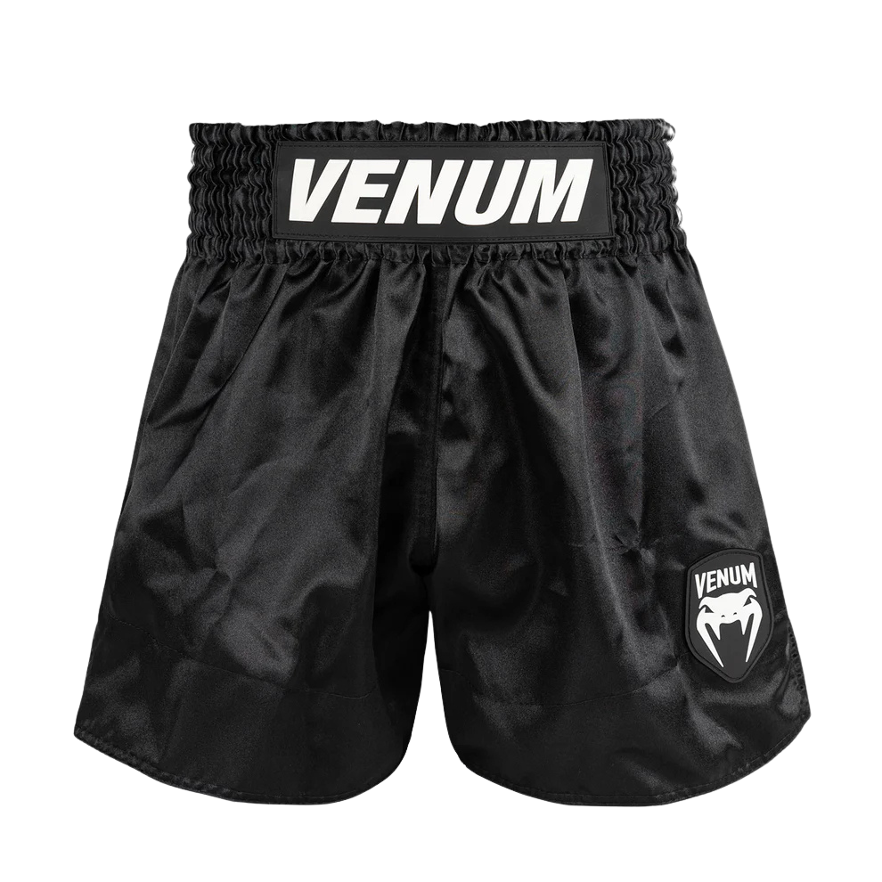 Venum Spodenki Muay Thai Classic Evo Czarne/Białe