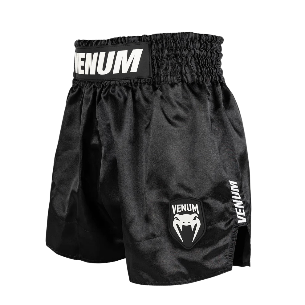 Venum Spodenki Muay Thai Classic Evo Czarne/Białe