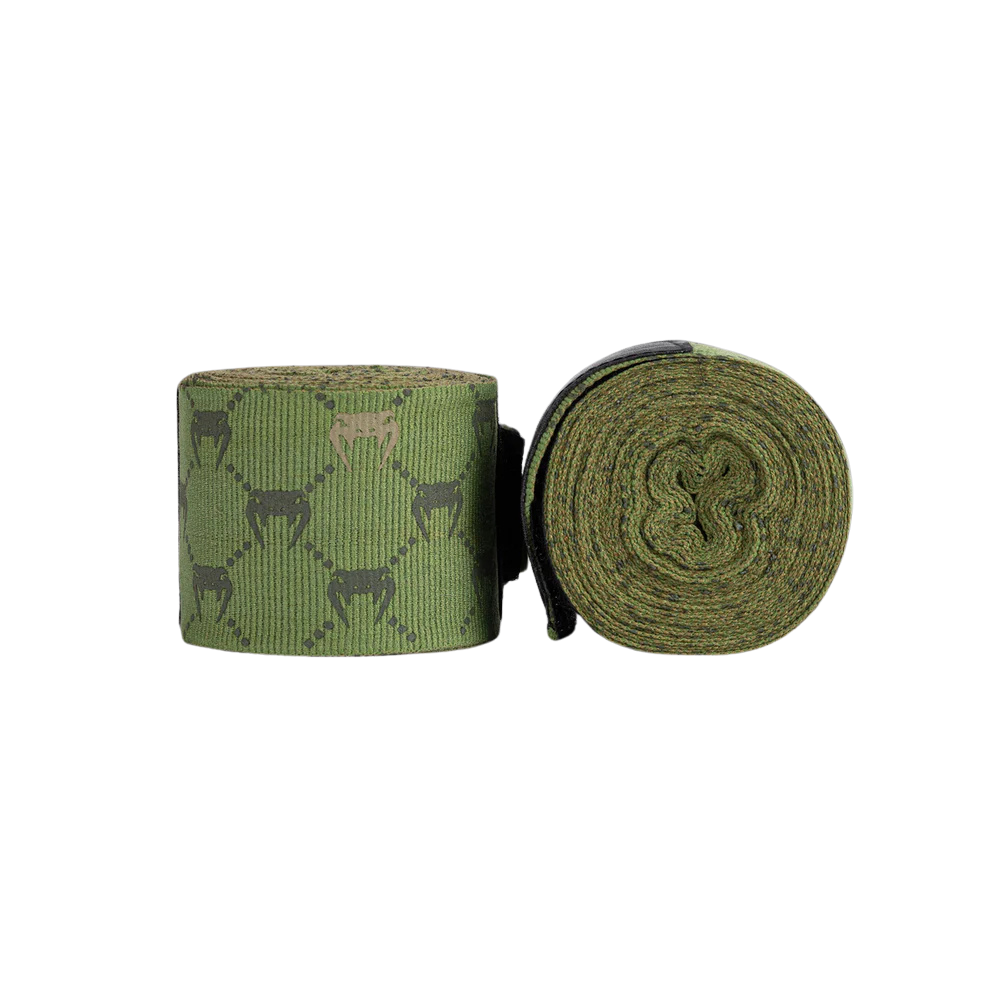 Venum Owijki Bokserskie Monogram Khaki 2,5m