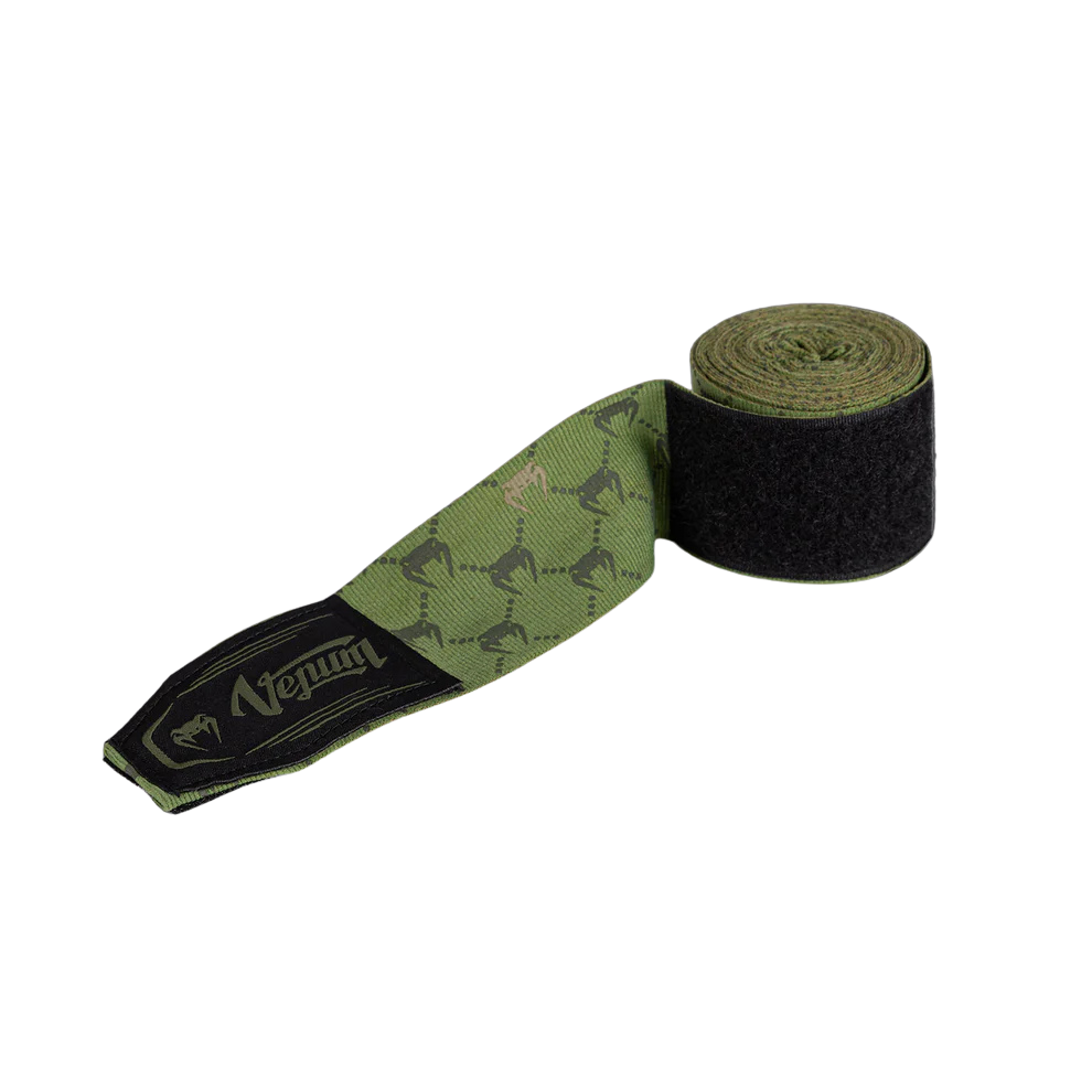 Venum Owijki Bokserskie Monogram Khaki 2,5m