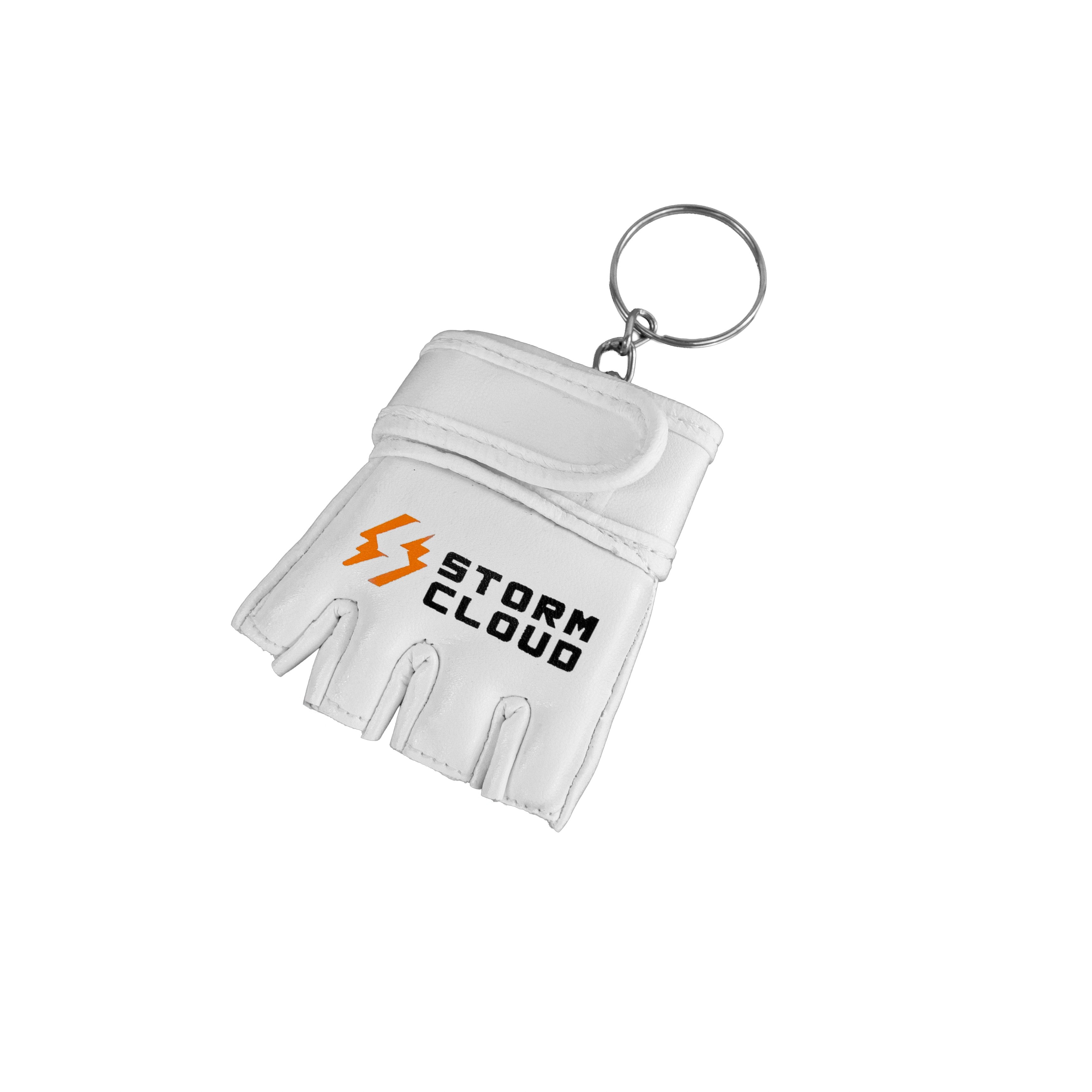 StormCloud Breloczek Rękawice MMA Białe