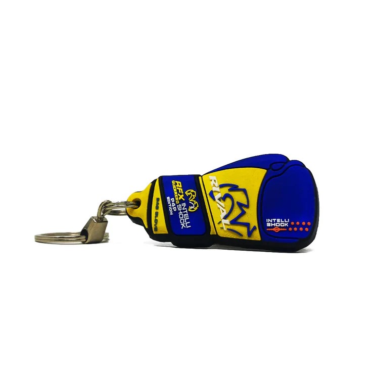 Rival Breloczek Rękawice Bokserskie P4P Niebieski/Żółty