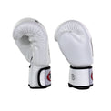 Fairtex Rękawice Bokserskie ze skóry naturalnej BGV19 Białe