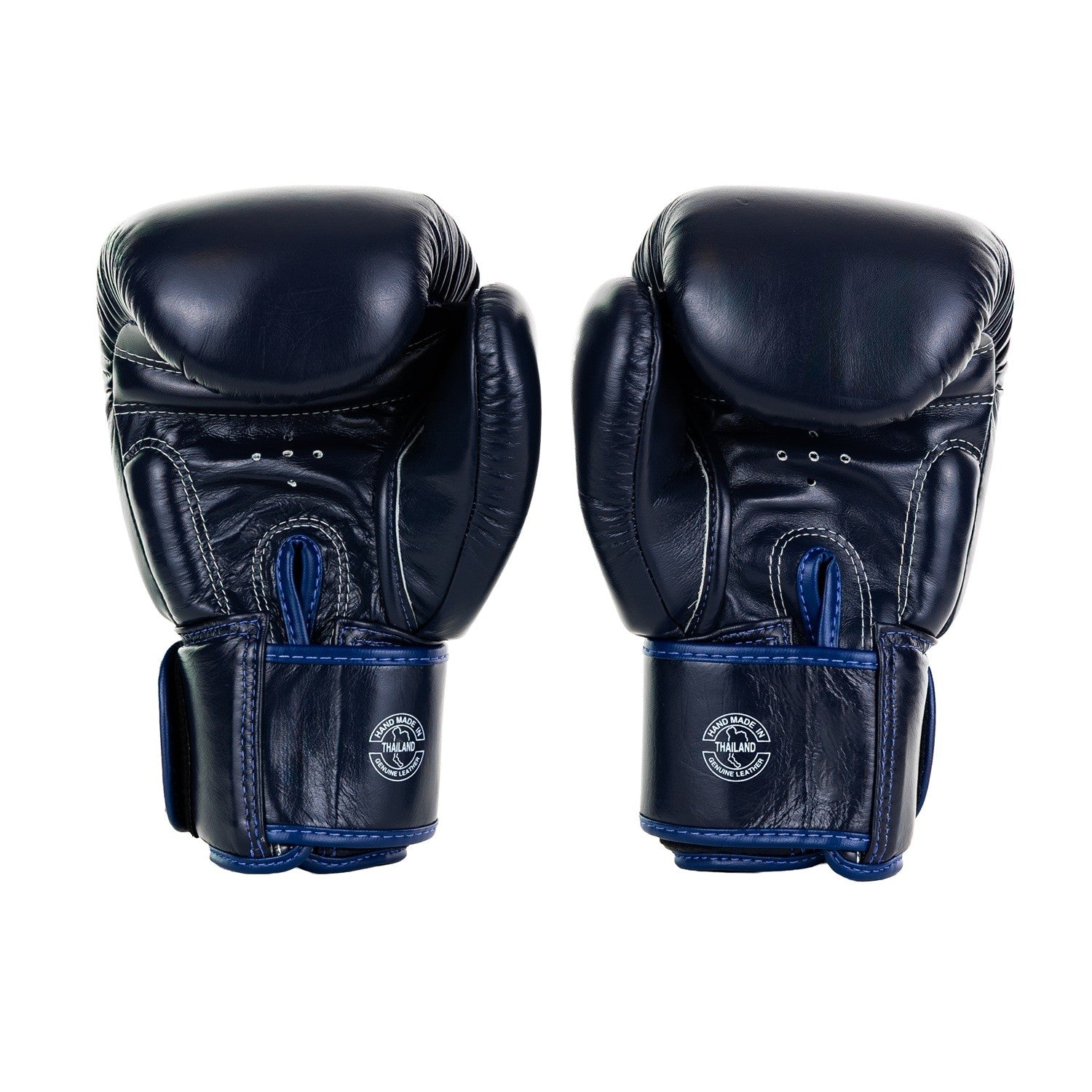 Fairtex Rękawice Bokserskie ze skóry naturalnej BGV19 Granatowe