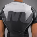 Venum Rashguard Męski Adrenaline Krótki Rękaw Czarny/Srebrny