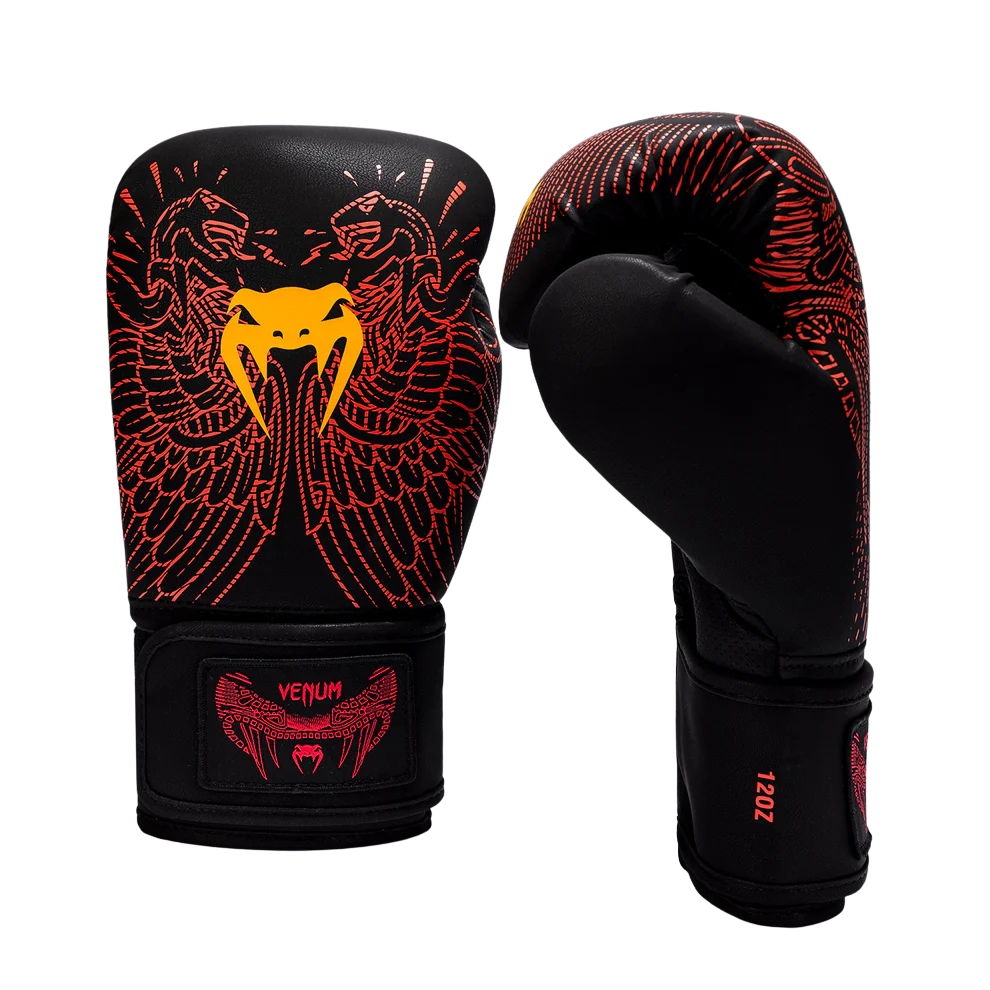 Venum Rękawice Bokserskie Quetzal Fury Czarne/Czerwone