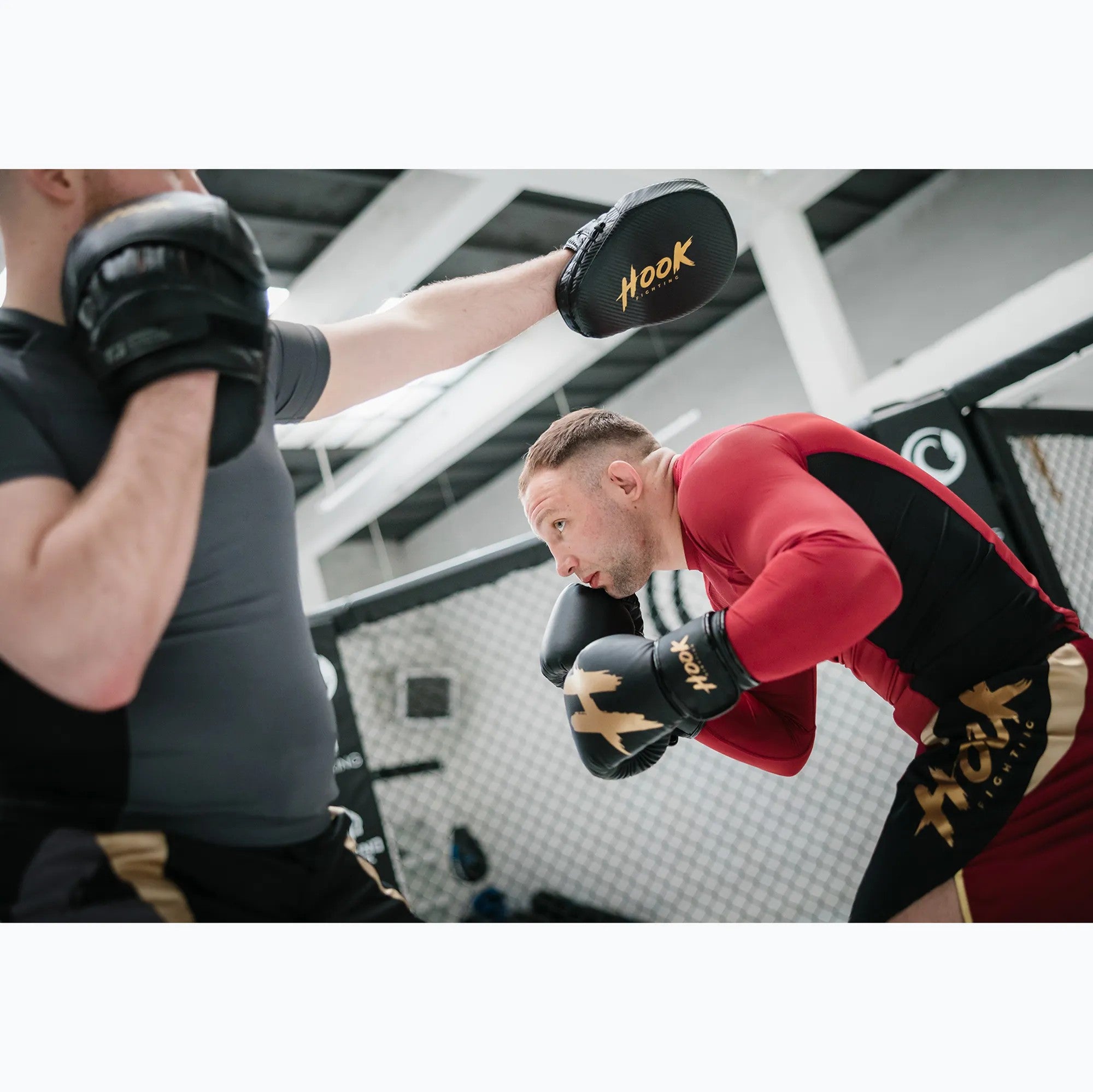HOOK FIGHTING Tarcze Bokserskie Łapy Trenera Carbon