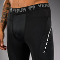 Venum Legginsy Męskie Adrenaline Czarne/Srebrne
