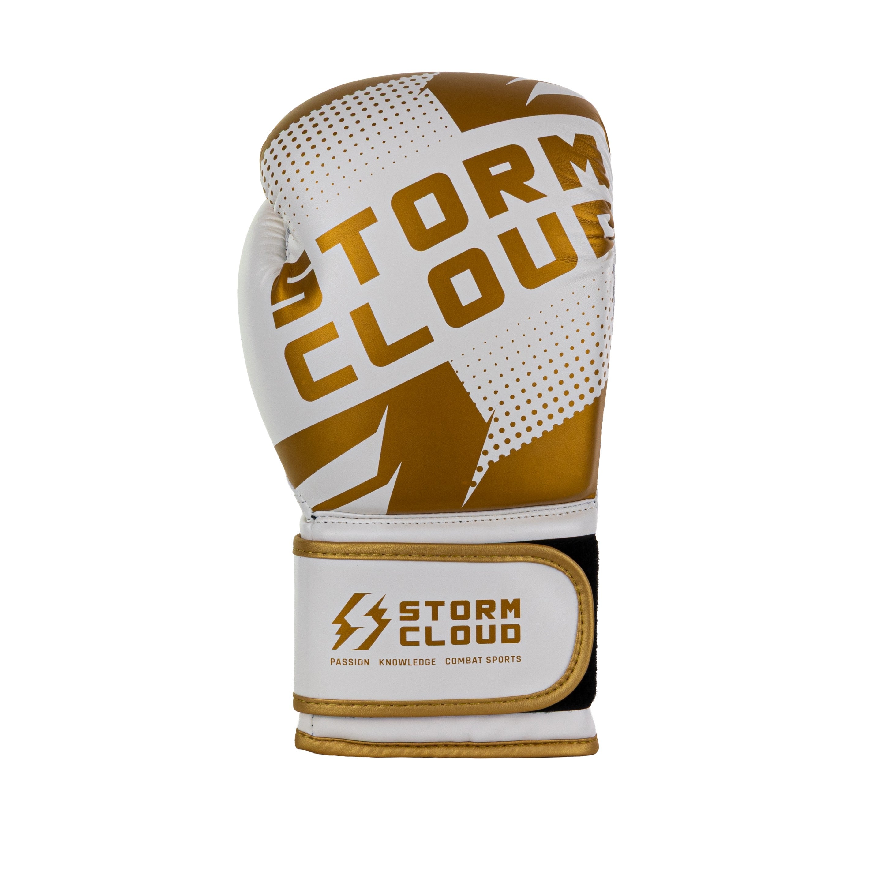 StormCloud Rękawice Bokserskie Bolt 3.0 Białe/Złote