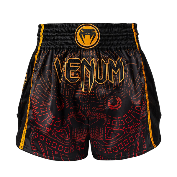 Venum Spodenki Muay Thai Quetzal Fury Czarne/Czerwone