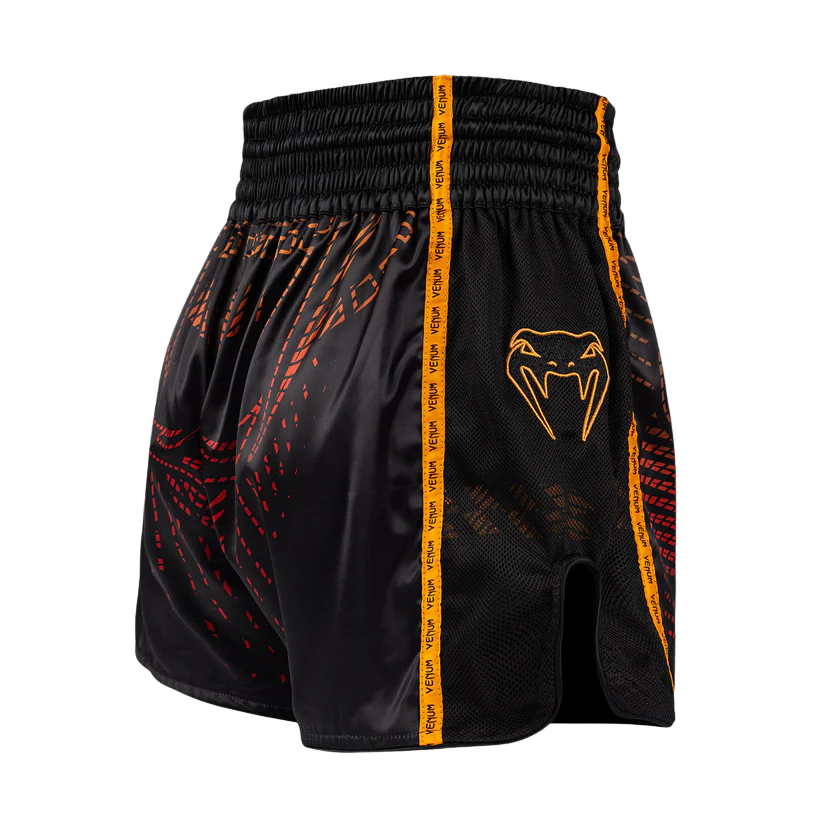 Venum Spodenki Muay Thai Quetzal Fury Czarne/Czerwone