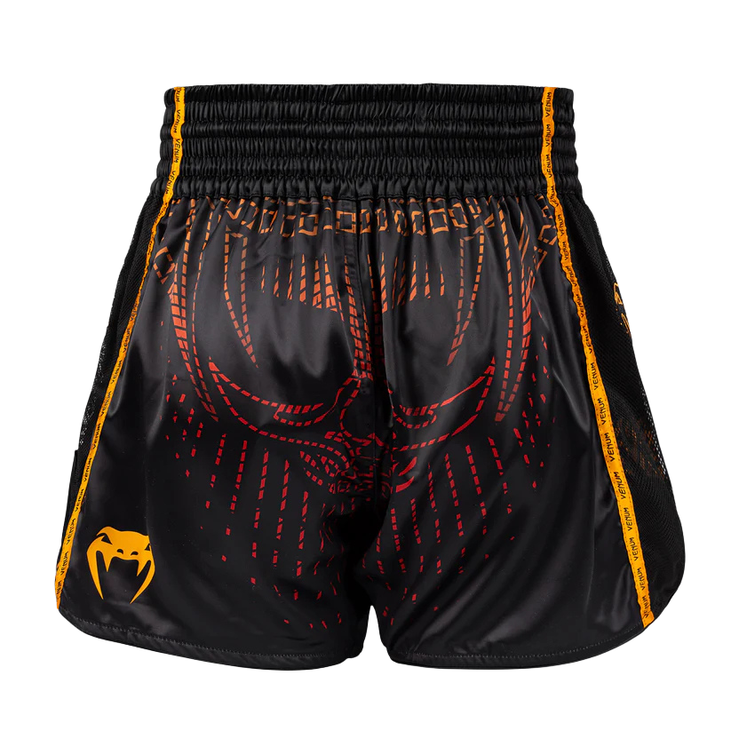 Venum Spodenki Muay Thai Quetzal Fury Czarne/Czerwone