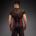 Venum Rashguard Męski Krótki Rękaw Quetzal Fury Czarny/Czerwony