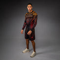 Venum Rashguard Męski Długi Rękaw Quetzal Fury Czarny/Czerwony