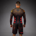 Venum Rashguard Męski Długi Rękaw Quetzal Fury Czarny/Czerwony