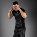 Venum Rashguard Męski Krótki Rękaw G-Fit Scales Czarny