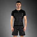 Venum Rashguard Męski Krótki Rękaw G-Fit Scales Czarny