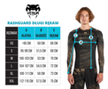 Venum Rashguard Męski Długi Rękaw Quetzal Fury Czarny/Czerwony