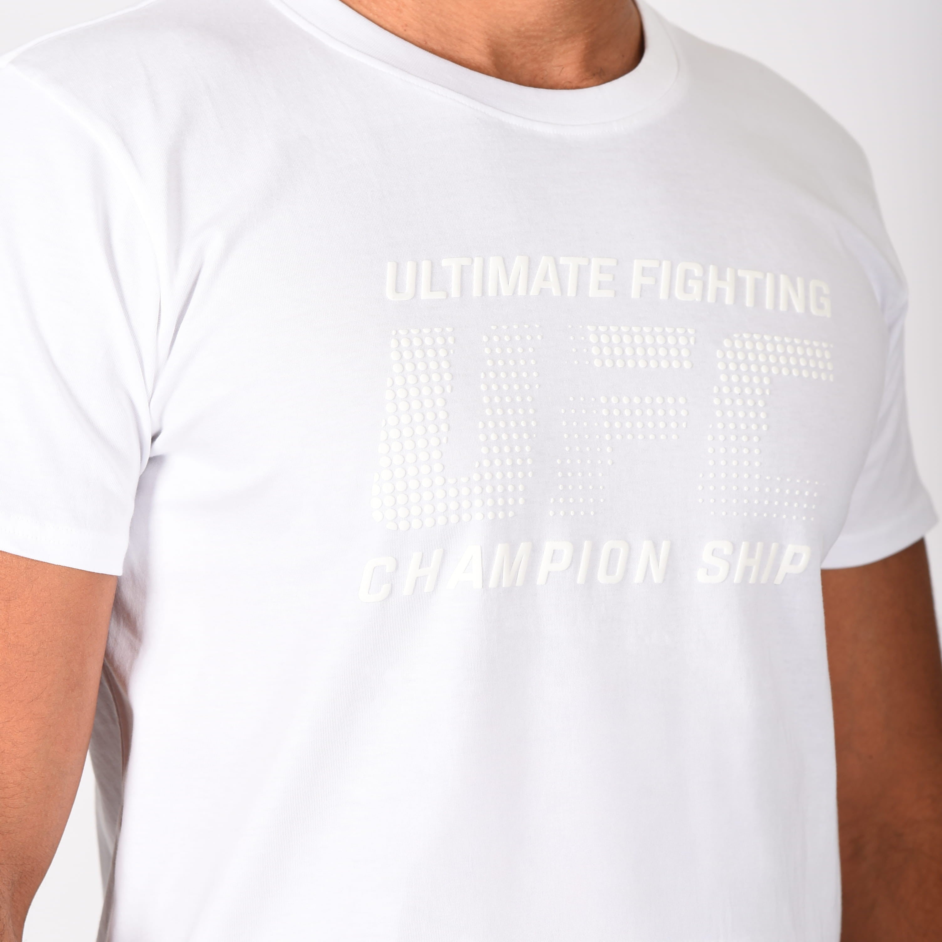 UFC Koszulka Logo 3D Biały