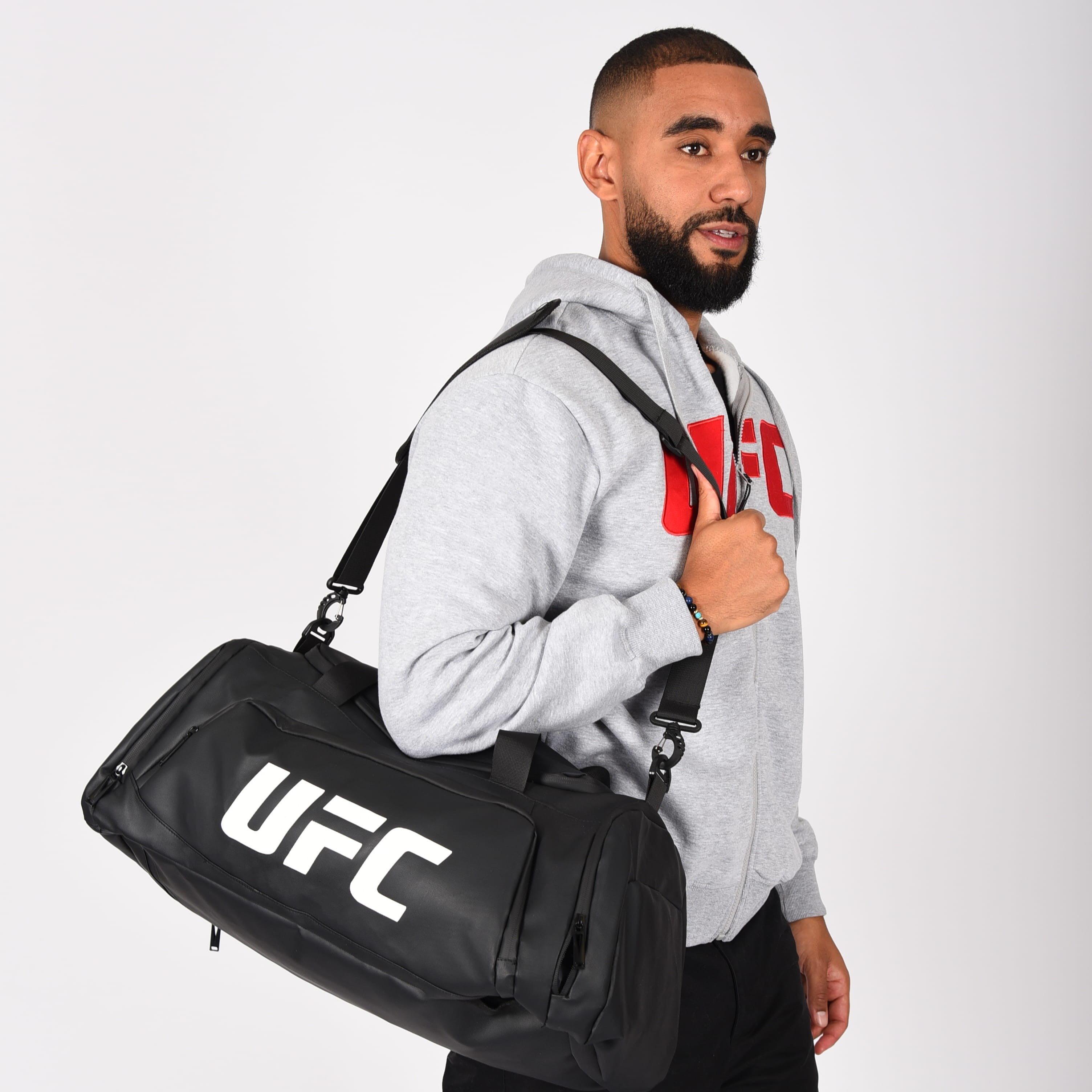 UFC Torba Sportowa Logo Czarna