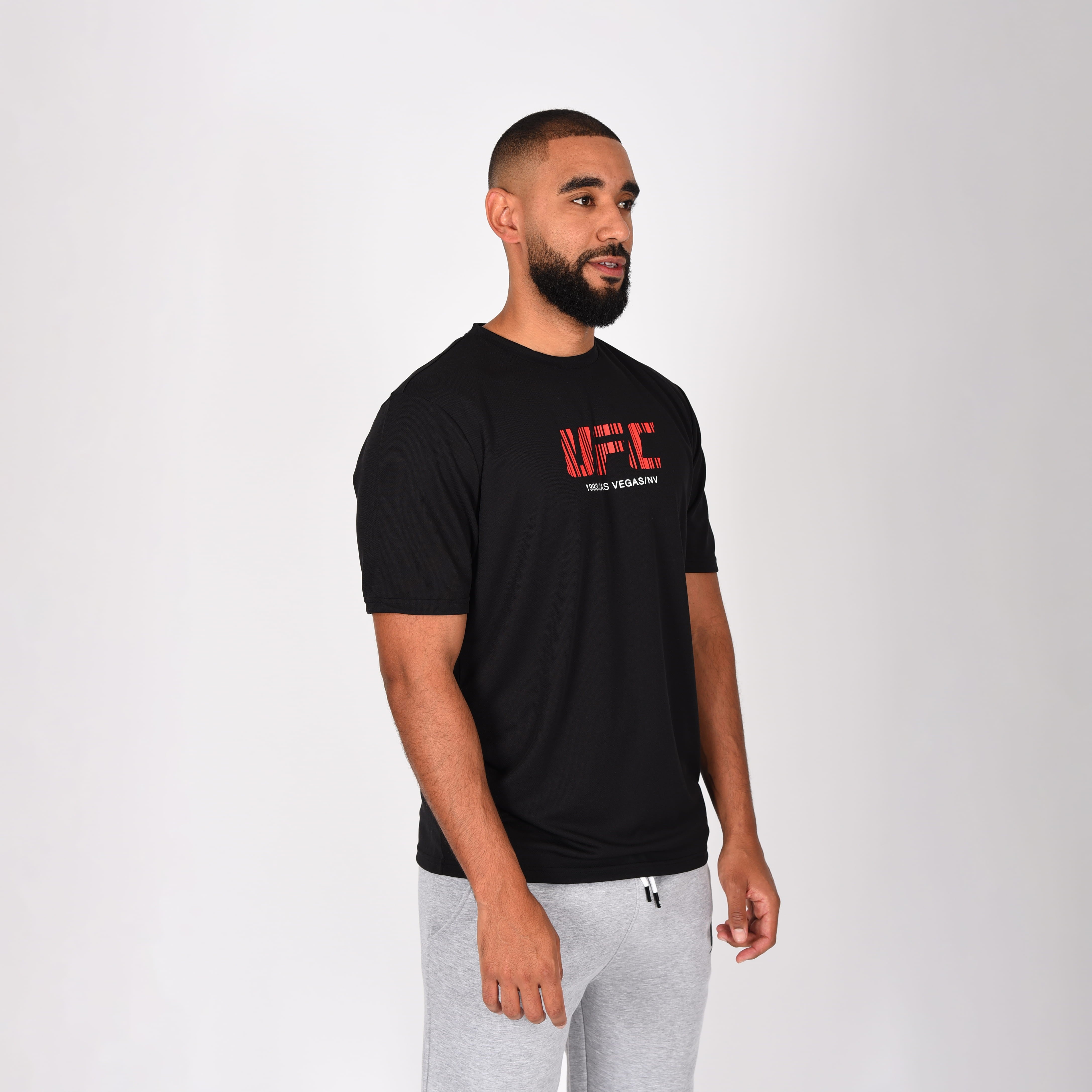UFC Koszulka treningowa Logo Czarna