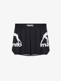 MANTO Spodenki Sportowe LOGO DUAL Czarne
