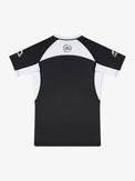 MANTO Rashguard Męski Krótki Rękaw RANKED Biały/Czarny