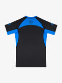 MANTO Rashguard Męski Krótki Rękaw RANKED Niebieski