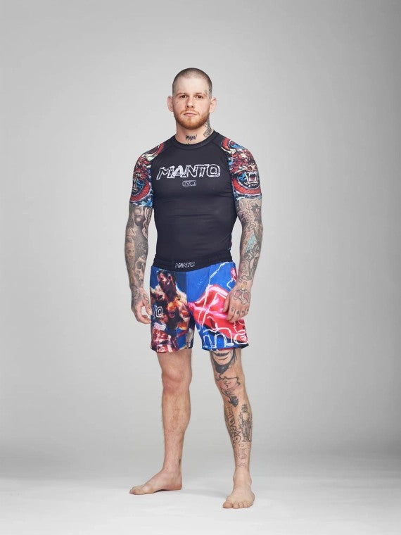MANTO Rashguard Męski Krótki Rękaw IVO