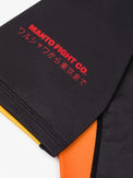 MANTO Rashguard Męski Krótki Rękaw WARSAW TO TOKYO Czarny