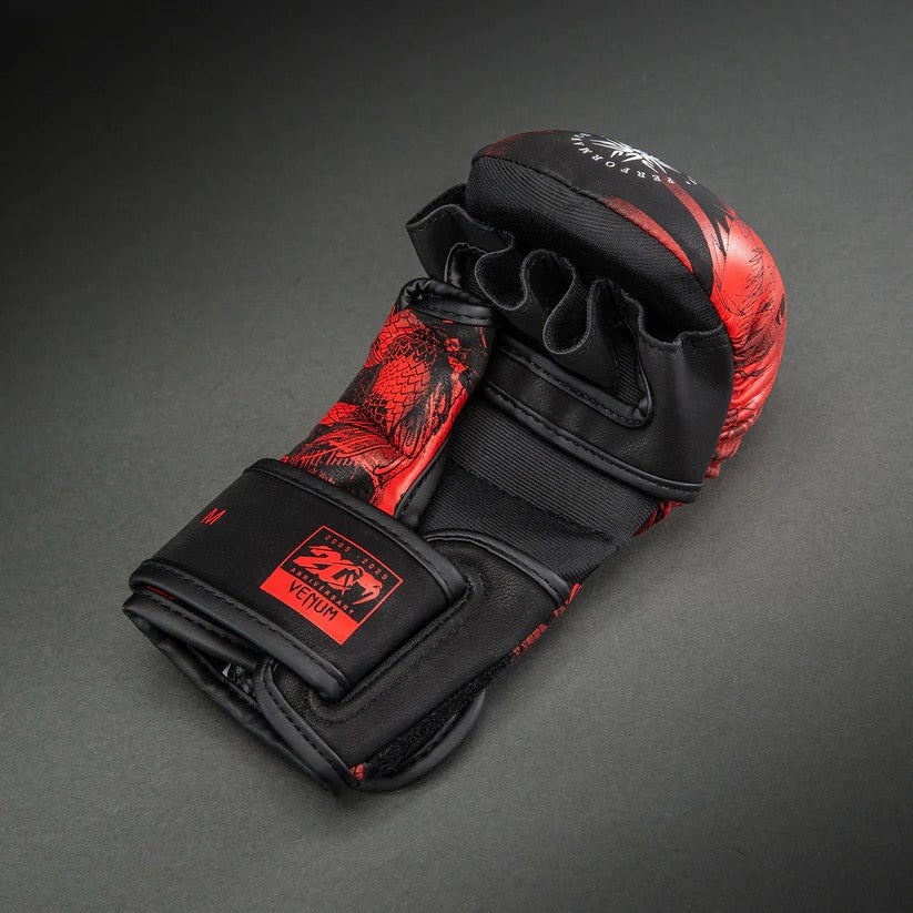 Venum Rękawice do MMA 20th Anniversary Czarne/Czerwone
