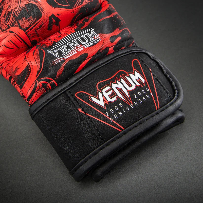 Venum Rękawice do MMA 20th Anniversary Czarne/Czerwone