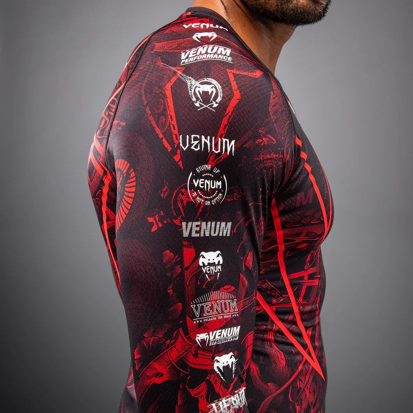 Venum Rashguard Długi Rękaw 20th Anniversary Czarny/Czerwony