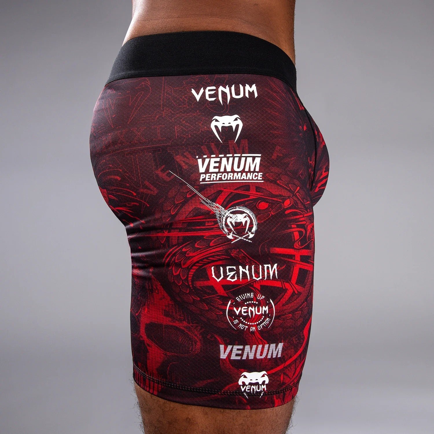 Venum Spodenki Vale Tudo 20th Anniversary Czarne/Czerwone