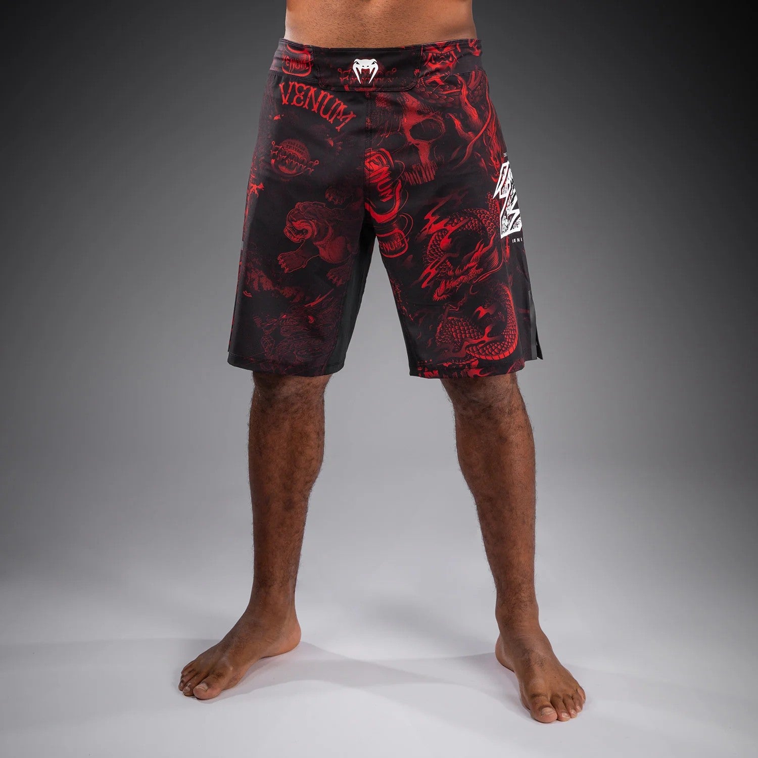 Venum Spodenki do MMA 20th Anniversary Czarne/Czerwone