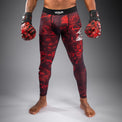 Venum Legginsy 20th Anniversary Czarne/Czerwone