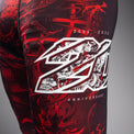 Venum Legginsy 20th Anniversary Czarne/Czerwone