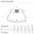 Scary Ltd x Osom Std Spodenki Muay Thai Różowe