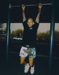 Scary Ltd x Osom Std Spodenki Muay Thai Zielone/Białe