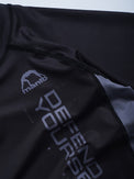 MANTO Rashguard Męski Krótki Rękaw RANKED Czarny