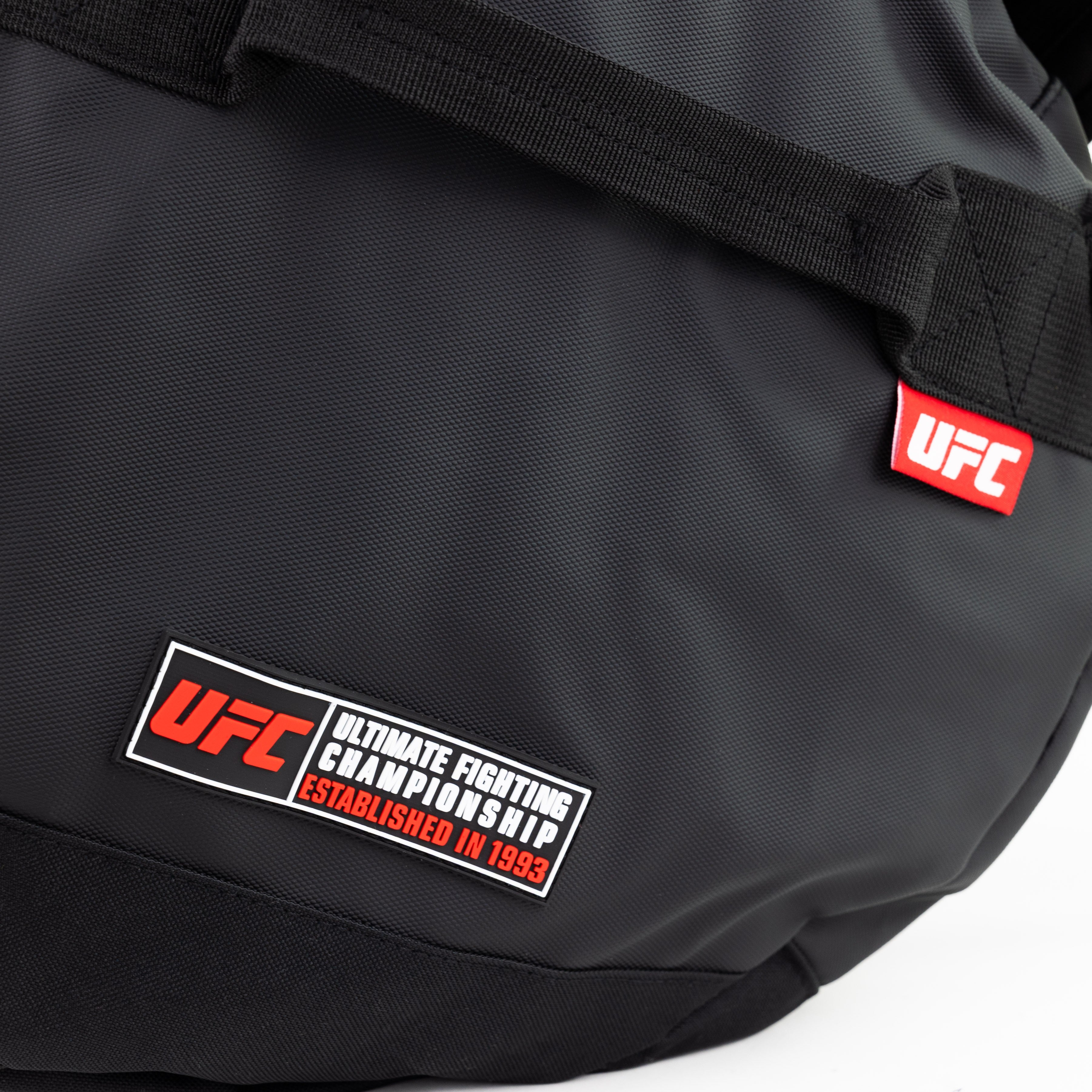 UFC Torba Sportowa Logo Czarna