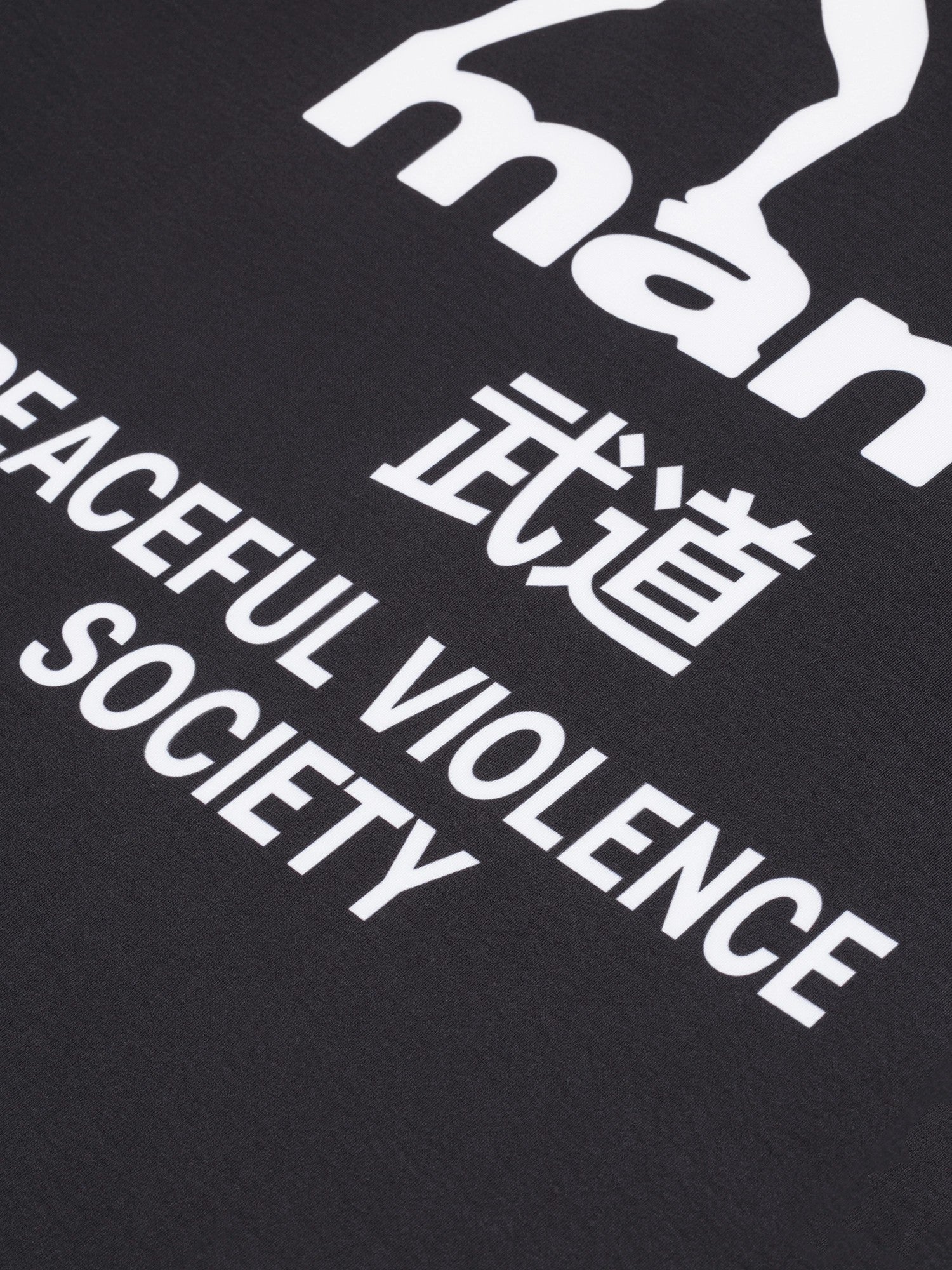 MANTO Rashguard Krótki Rękaw SOCIETY Czarny