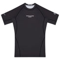 MANTO Rashguard Krótki Rękaw SOCIETY Czarny