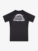 MANTO Rashguard Krótki Rękaw TREASURE ZONE Czarny