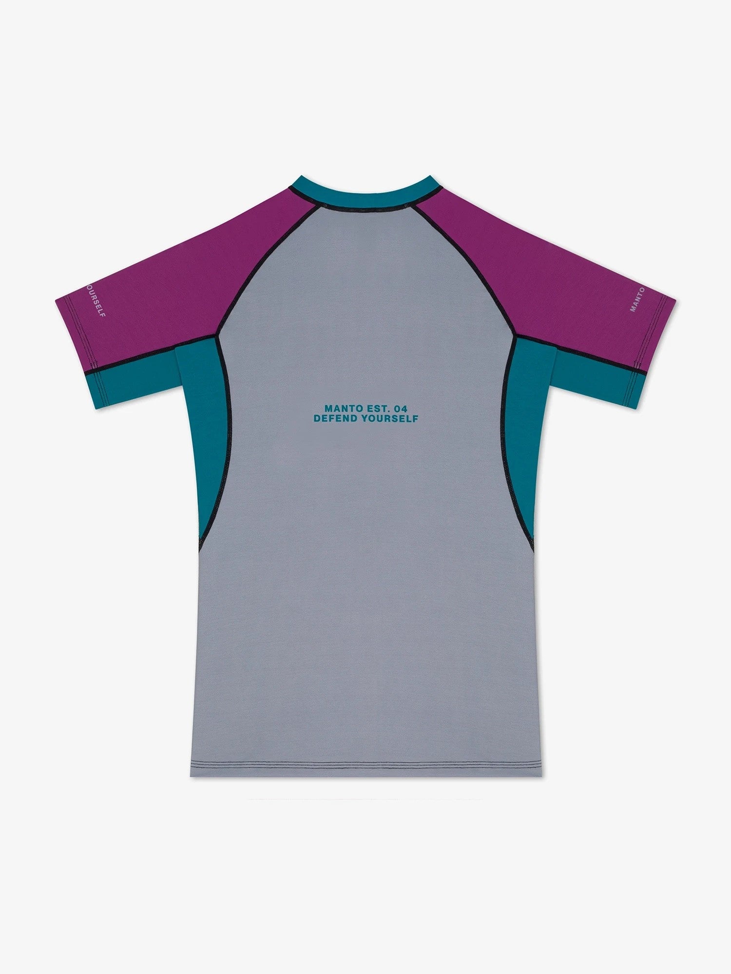 MANTO Rashguard Krótki Rękaw VARSITY Wielokolorowy