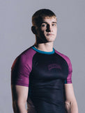 MANTO Rashguard Krótki Rękaw VARSITY Wielokolorowy