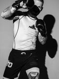 MANTO Rashguard Krótki Rękaw OVERCOME Biały